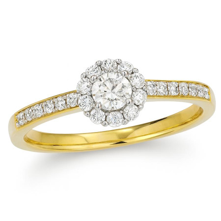 Kenzari Jewellery 18k Gold Ring for Women – 1.8 Grams Kenzari Jewellery 18k Gold Ring for Women – 1.8 Grams
