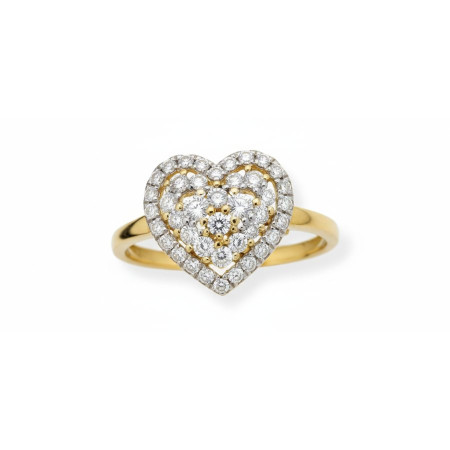 Kenzari Jewellery 18k Gold Ring for Women – 1.81 Grams Kenzari Jewellery 18k Gold Ring for Women – 1.81 Grams