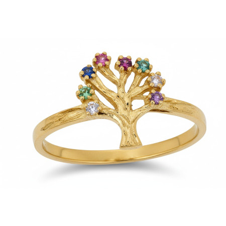 Kenzari Jewellery 18k Gold Ring for Women – 1.9 Grams