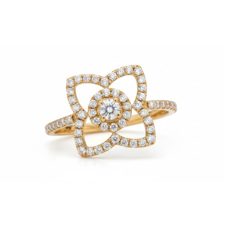Kenzari Jewellery 18k Gold Ring for Women –1.92 Grams