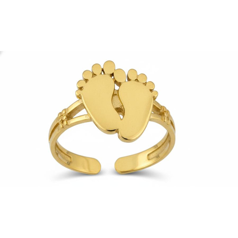 Kenzari Jewellery 18k Gold Ring for Women – 2.04 Grams Kenzari Jewellery 18k Gold Ring for Women – 2.04 Grams