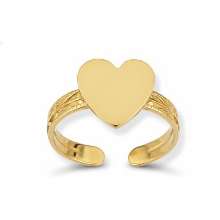Kenzari Jewellery 18k Gold Ring for Women – 2.06 Grams