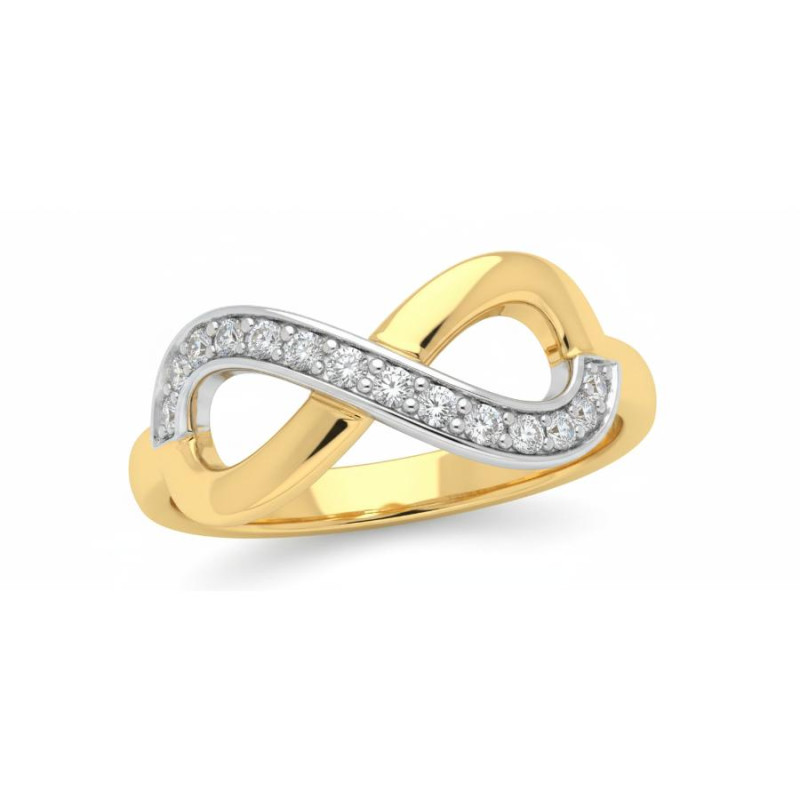 Kenzari Jewellery 14k Gold Ring for Women – 2.19 Grams Kenzari Jewellery 14k Gold Ring for Women – 2.19 Grams
