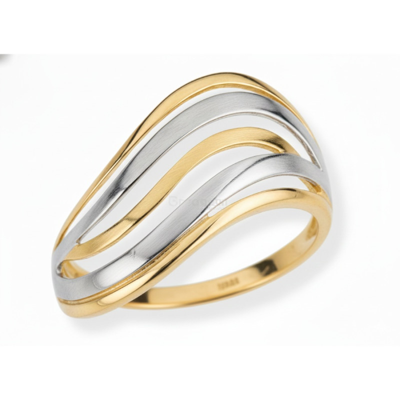 Kenzari Jewellery 14k Gold Ring for Women – 2.2 Grams