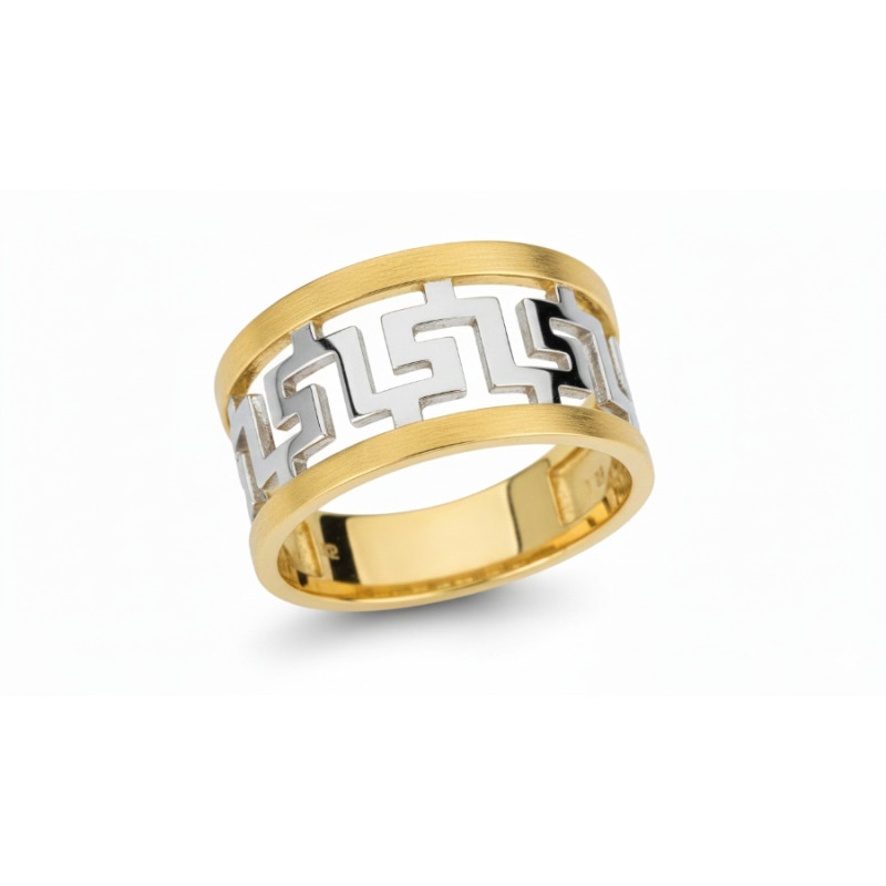Kenzari Jewellery 18k Gold Ring for Women – 2.22 Grams Kenzari Jewellery 18k Gold Ring for Women – 2.22 Grams