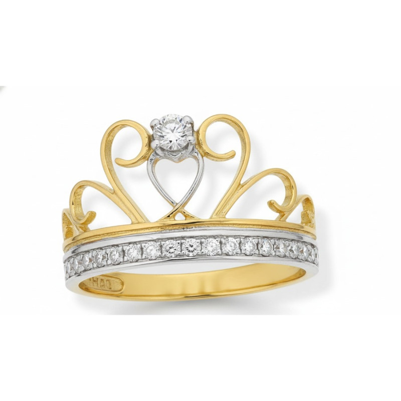 Kenzari Jewellery 14k Gold Ring for Women – 2.36 Grams