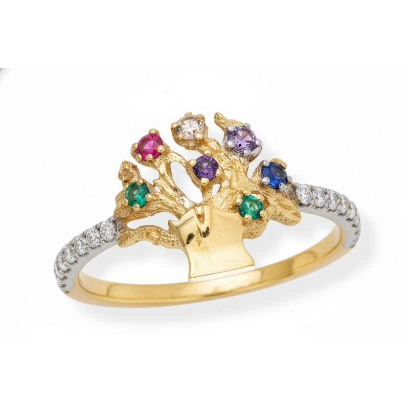Kenzari Jewellery 14k Gold Ring for Women – 2.46 Grams