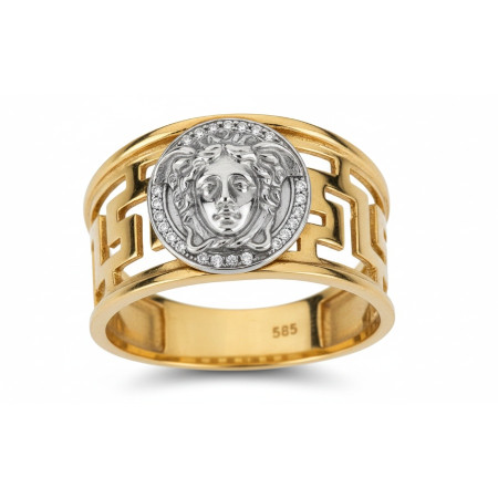 Kenzari Jewellery 18k Gold Ring for Women – 2.59 Grams Kenzari Jewellery 18k Gold Ring for Women – 2.59 Grams