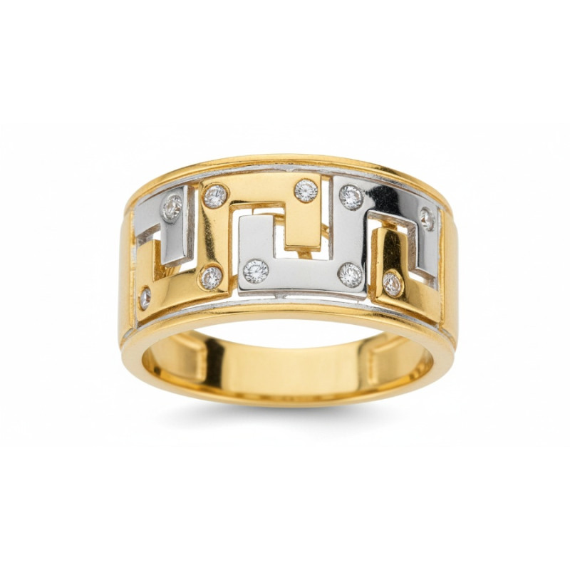 Kenzari Jewellery 14k Gold Ring for Women – 2.7 Grams
