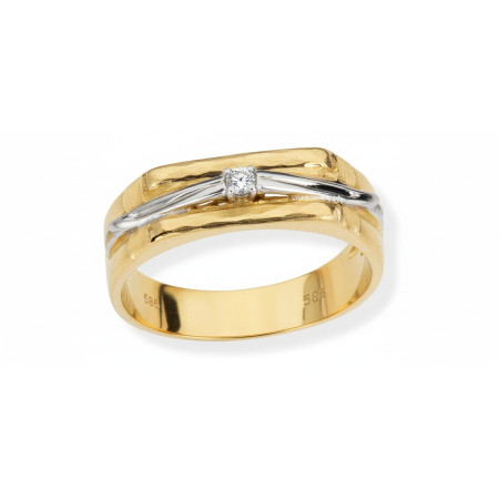 Kenzari Jewellery 14k Gold Ring for Women – 2.87 Grams Kenzari Jewellery 14k Gold Ring for Women – 2.87 Grams