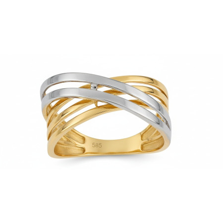 Kenzari Jewellery 14k Gold Ring for Women – 3.37 Grams