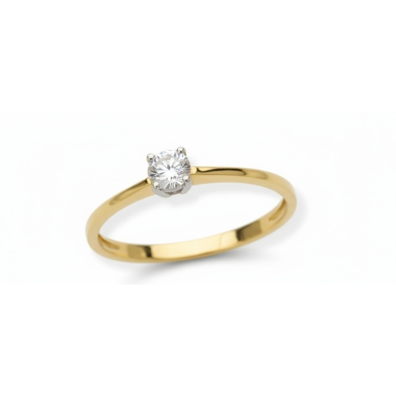 Kenzari Jewellery 14k Gold Ring for Women – 1.18 Grams