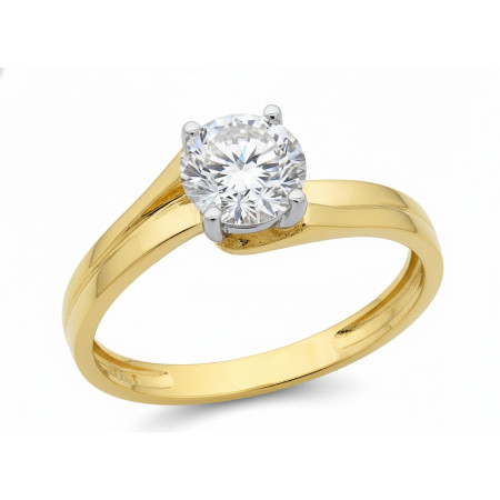 Kenzari Jewellery 14k Gold Ring for Women – 1.67 Grams Kenzari Jewellery 14k Gold Ring for Women – 1.67 Grams