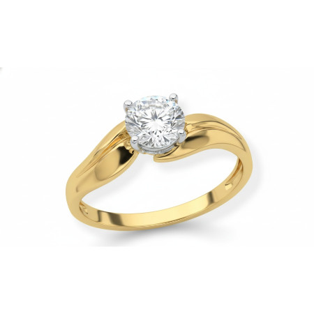 Kenzari Jewellery 14k Gold Ring for Women – 1.7 Grams Kenzari Jewellery 14k Gold Ring for Women – 1.7 Grams