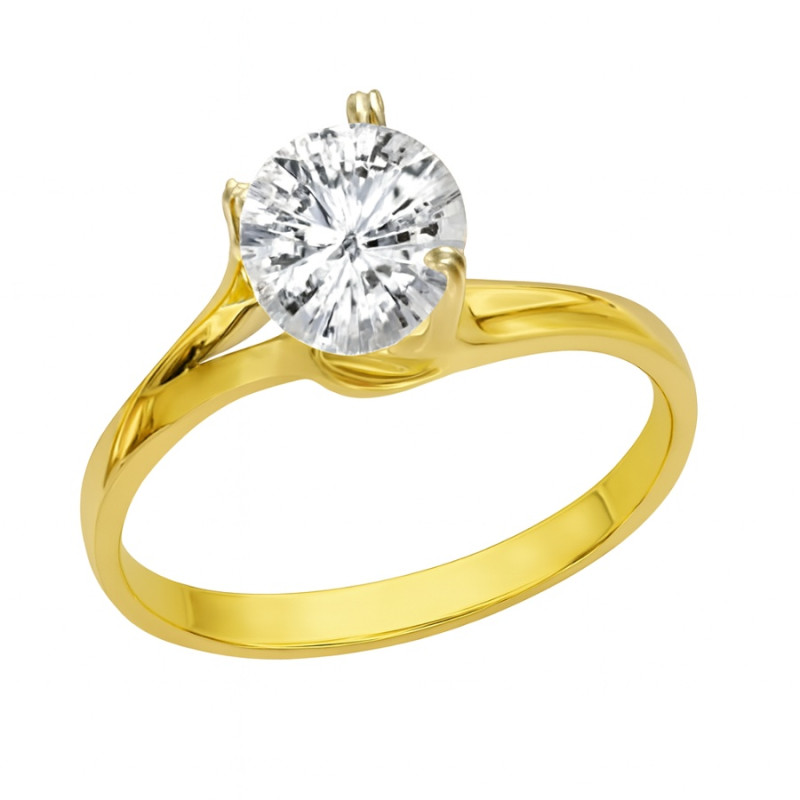 Kenzari Jewellery 14k Gold Ring for Women – 2.31 Grams