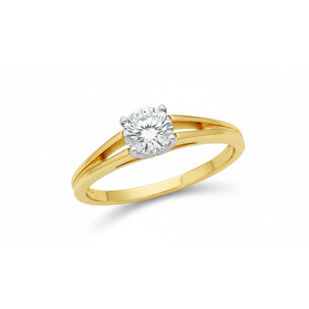 Kenzari Jewellery 14k Gold Ring for Women – 2.41 Grams