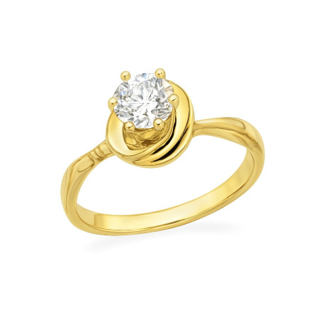 Kenzari Jewellery 18k Gold Ring for Women – 2.66 Grams Kenzari Jewellery 18k Gold Ring for Women – 2.66 Grams