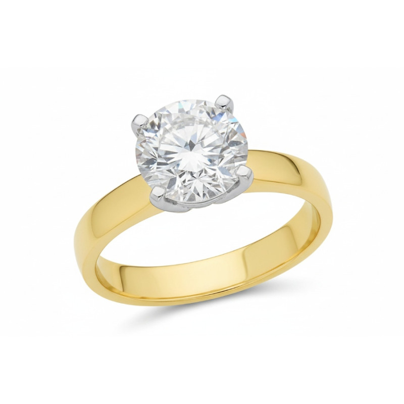 Kenzari Jewellery 18k Gold Ring for Women – 3.09 Grams Kenzari Jewellery 18k Gold Ring for Women – 3.09 Grams