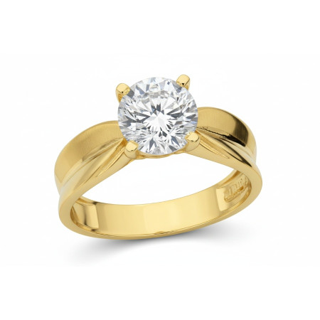Kenzari Jewellery 14k Gold Ring for Women – 3.43 Grams