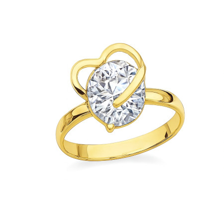 Kenzari Jewellery 14k Gold Ring for Women – 3.6 Grams