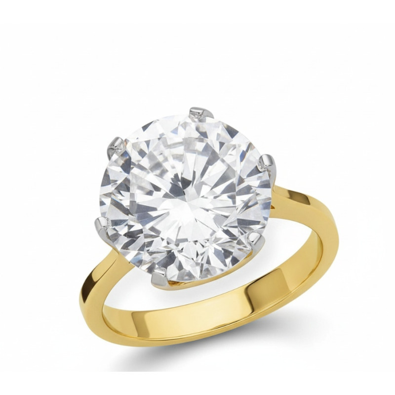 Kenzari Jewellery 14k Gold Ring for Women – 6.27 Grams