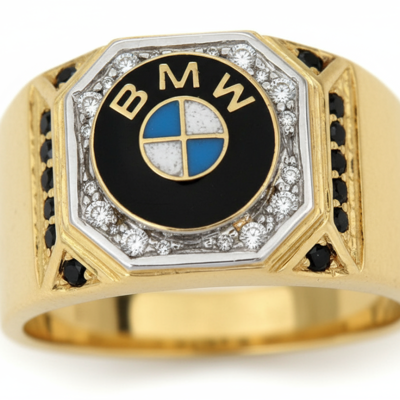 Kenzari Jewellery 18k Gold Ring for Men – 7.17 Grams Kenzari Jewellery 18k Gold Ring for Men – 7.17 Grams