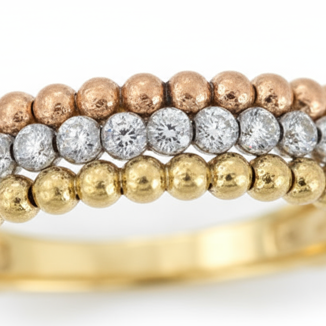 Kenzari Jewellery 18k Gold Ring for Women – 3.01 Grams