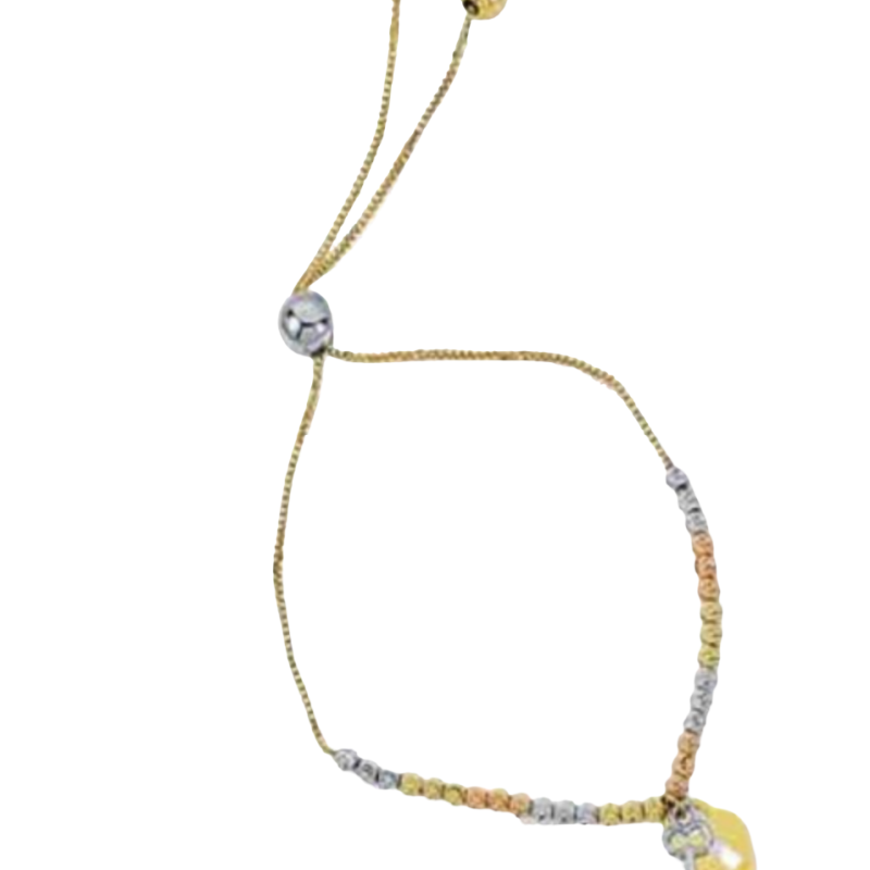 Kenzari Jewellery 14k Gold Adjustable Bracelet for Women – 3.28 Grams