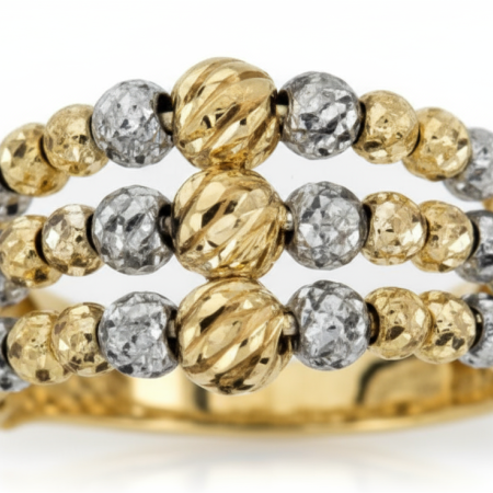Kenzari Jewellery 14k Gold Ring for Women – 3.8 Grams