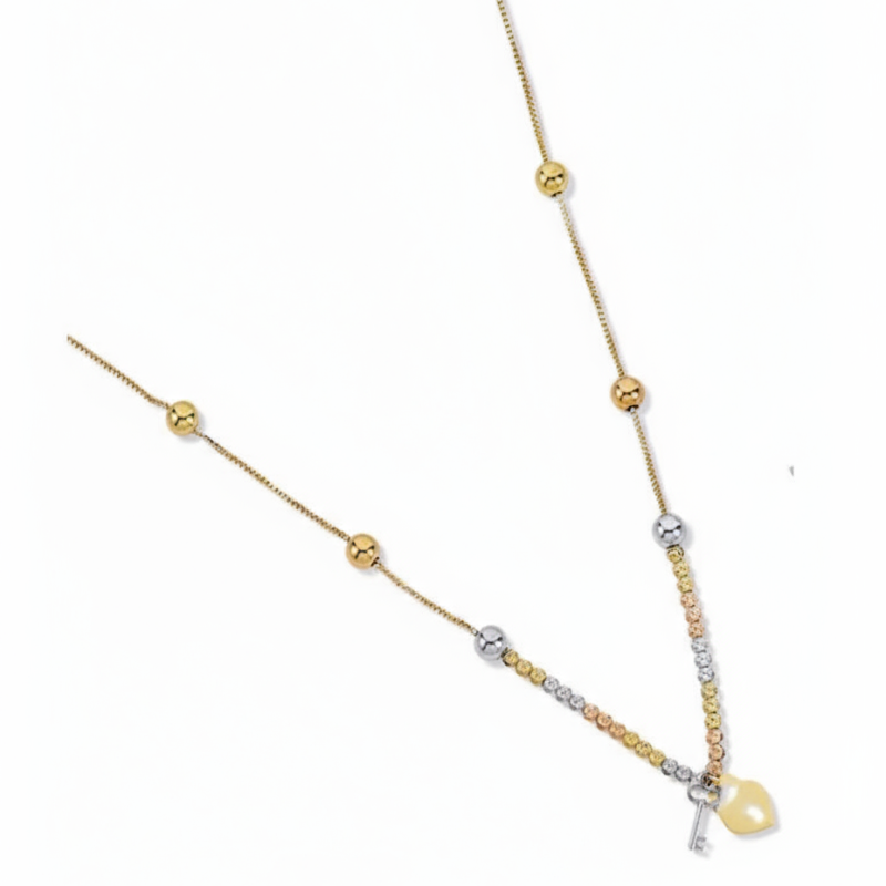 Kenzari Jewellery 18k Gold Necklace for Women – 5.03 Grams
