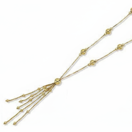 Kenzari Jewellery 18k Gold Necklace for Women – 5.83 Grams Kenzari Jewellery 18k Gold Necklace for Women – 5.83 Grams