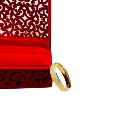 Kenzari Jewellery 14k Gold Wedding Ring - 3.12 Grams Kenzari Jewellery 14k Gold Wedding Ring - 3.12 Grams