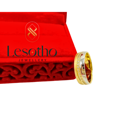 Kenzari Jewellery 14k Gold Wedding Ring - 3.75 Grams