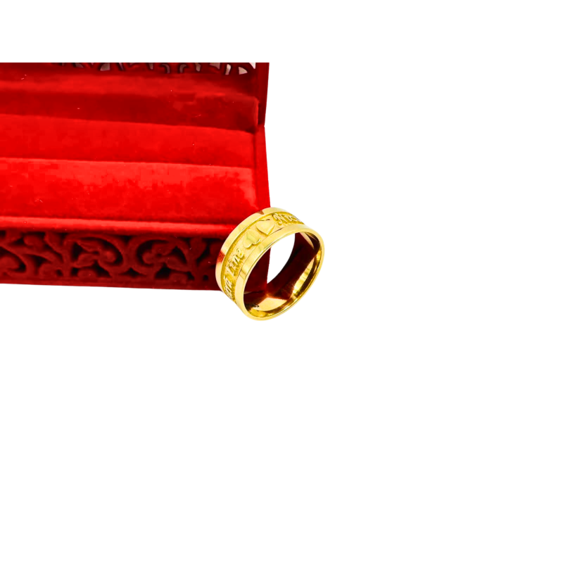 Kenzari Jewellery 14k Gold Wedding Ring - 5.55 Grams