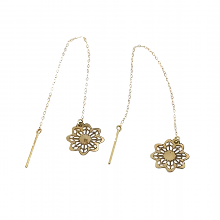 Kenzari Jewellery 18k Gold Earring for Women - 0.54 Gram