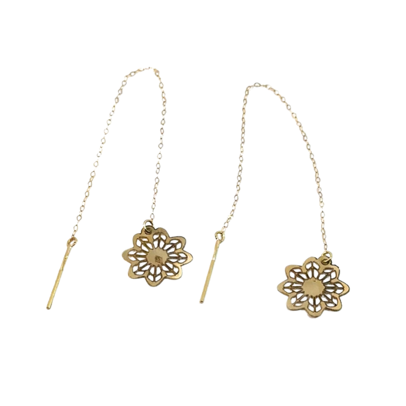 Kenzari Jewellery 18k Gold Earring for Women - 0.54 Gram