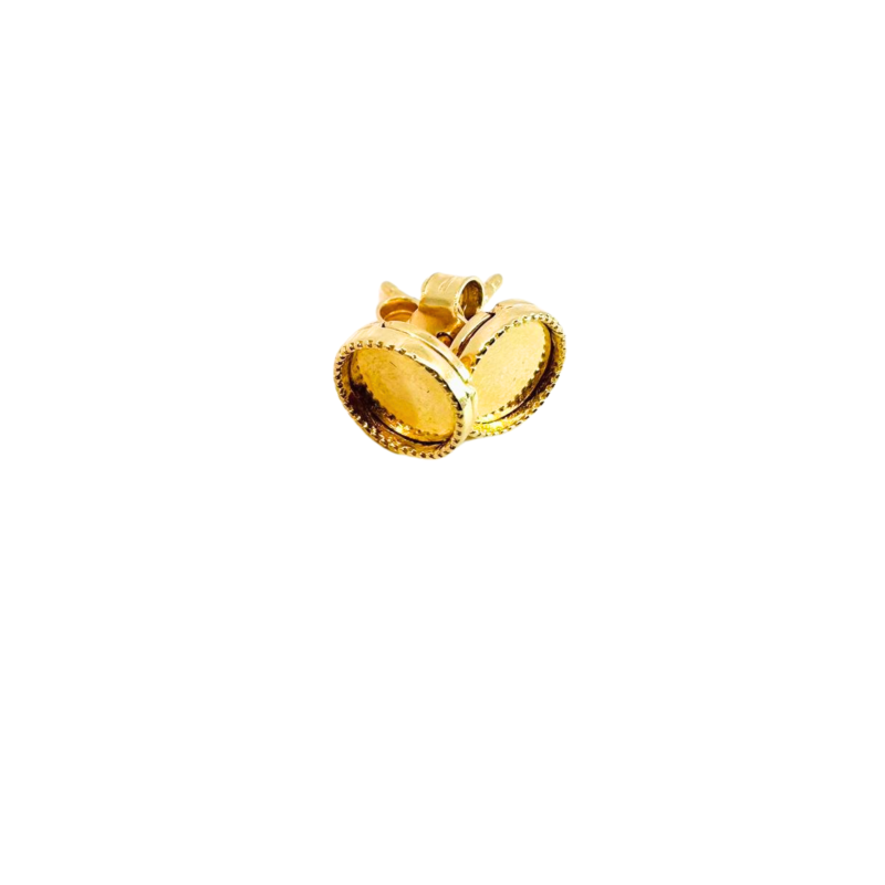 Kenzari Jewellery 14k Gold Earrings - 1.48 Grams