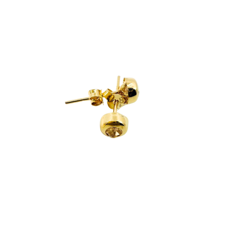 Kenzari Jewellery 14k Gold Earrings for Women - 0.74 Grams