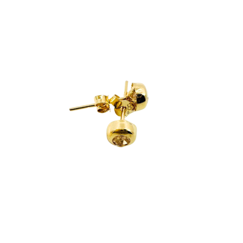 Kenzari Jewellery 14k Gold Earrings for Women - 0.74 Grams