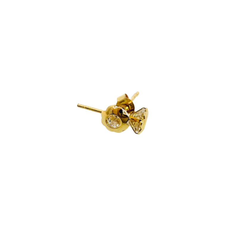 Kenzari Jewellery 14k Gold Earrings for Women - 0.95 Grams