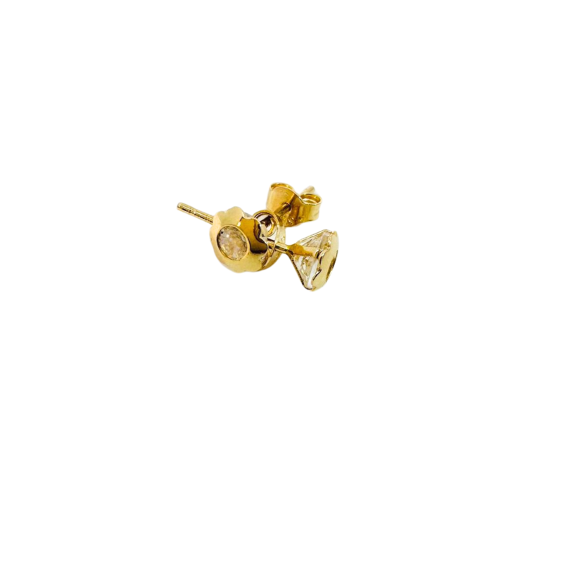 Kenzari Jewellery 14k Gold Earrings for Women - 1.02 Grams