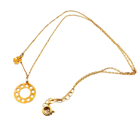 Kenzari Jewellery 14k Gold Chain for Women - 1.84 Grams