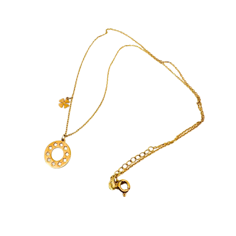 Kenzari Jewellery 14k Gold Chain for Women - 1.89 Grams