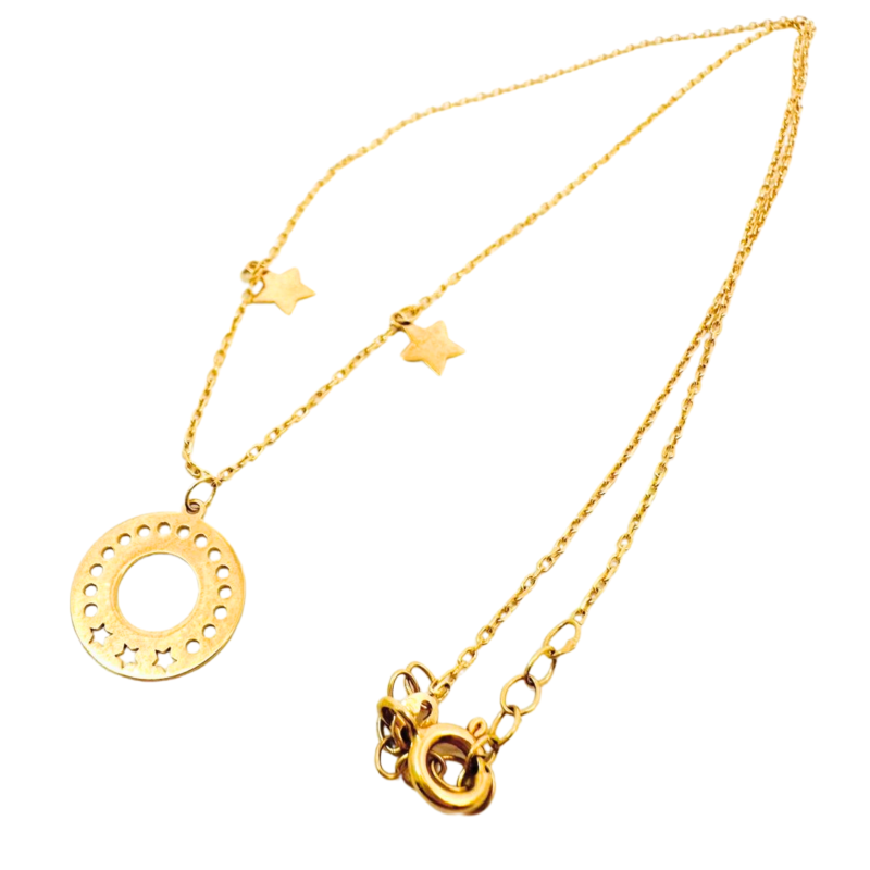 Kenzari Jewellery 14k Gold Chain for Women - 1.94 Grams