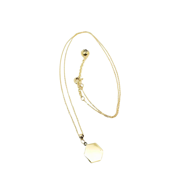 Kenzari Jewellery 14k Gold Chain for Women - 1.36 Grams Kenzari Jewellery 14k Gold Chain for Women - 1.36 Grams