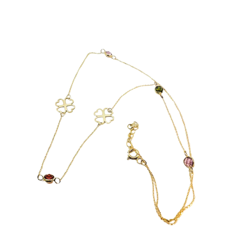Kenzari Jewellery 14k Gold Chain for Women - 1.83 Grams