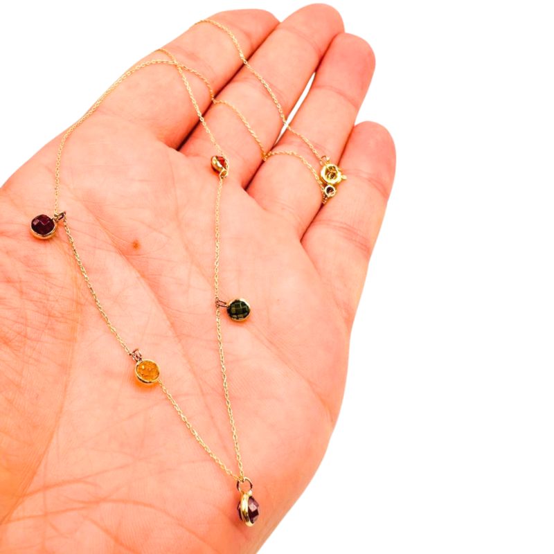 Kenzari Jewellery 14k Gold Chain for Women - 1.7 Grams