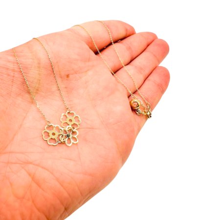 Kenzari Jewellery 14k Gold Chain for Women - 1.5 Grams