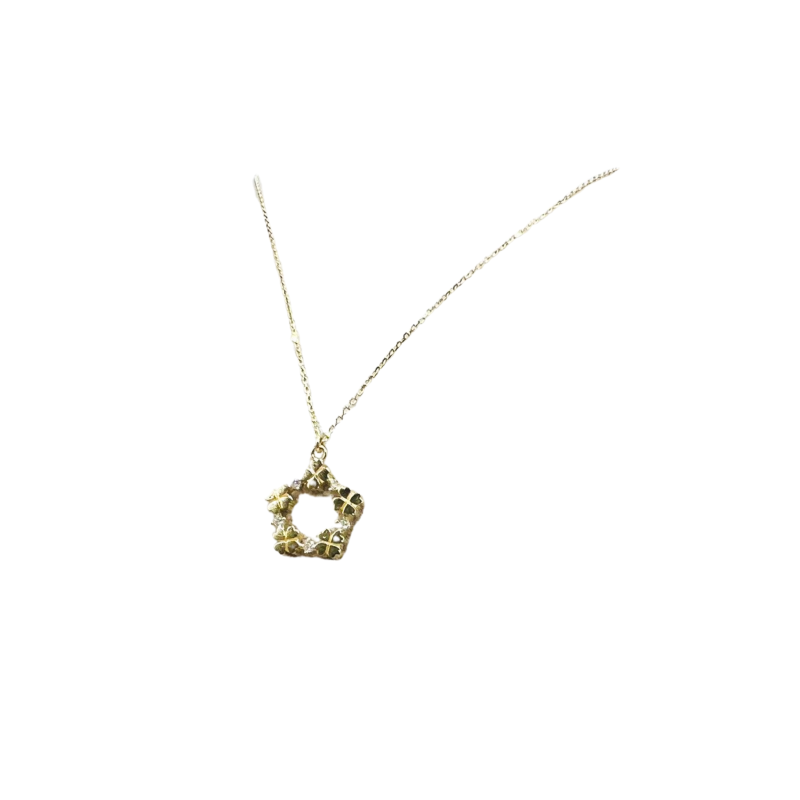 Kenzari Jewellery 14k Gold Necklace for Women - 2.2 Grams
