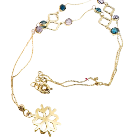 Kenzari Jewellery 14k Gold Chain for Women - 3.06 Grams